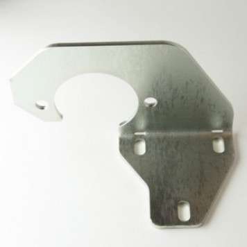 Пластина крепления мотора гидравлического (ОМР 160) левого  LOHR