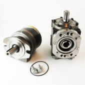 Редуктор с мотором "Паркер", в сборе