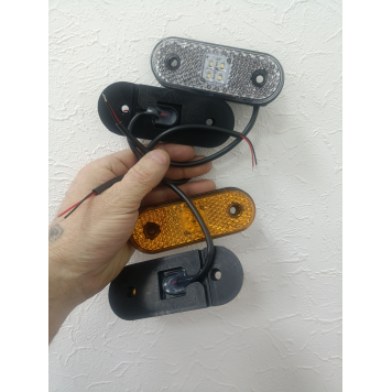 Фонарь габаритный желтый универсальный LED (=FT-020Z)