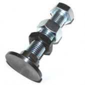 Болт с гайкой, регулировочный